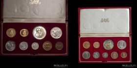 South Africa. 1967. Mint Set. Incluye Plata y Oro