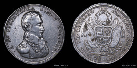 Peru. 1824. Proclama de Independencia. Bolivar