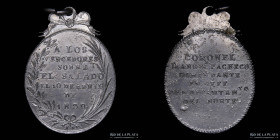 Argentina. 1830. A los vencedores sobre el Salado. Restrike