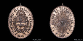 Argentina. Premio Militar. Campaña del Rio Negro y Patagonia 1878-1881