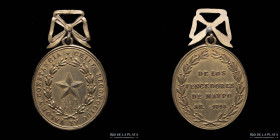 Argentina. SLM. 1914. Batalla de Maipu 1818 Chile Reconocido