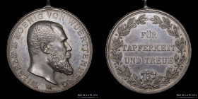 Alemania. 1891-1918. Württember. Wilhelm II. Por Valentia y lealtad