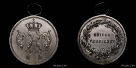 Alemania. 1871. Medalla al Merito de Guerra
