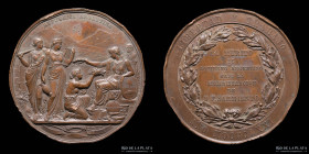 Argentina. 1871. Exposicion Nacional de Cordoba. Cobre