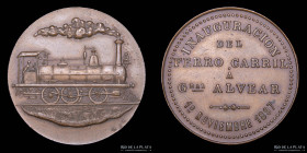 Argentina. Ferroviarias. 1897. FFCC a Gral Alvear