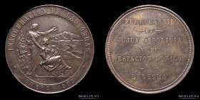Argentina. Ferroviarias. 1903. FFCC de Jujuy a Bolivia