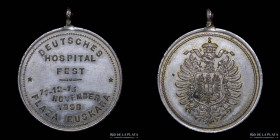 Argentina. Medicina. 1898. Hospital Aleman Fest