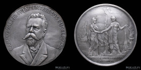Argentina. 1900. Campos Salles Presidente de Brasil