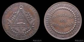 Argentina. Masonica. 1908. Logia Capitol Unione Italiana
