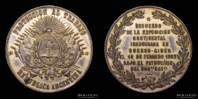 Argentina. 1882. Exposicion continental. Recuerdo