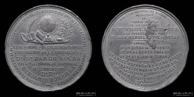 Argentina. 1883. Consejo Y Dir. Gral de Educacion. Estaño. R. Grande