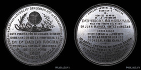 Argentina. 1883. Consejo Y Dir. Gral de Educacion. M. Blanco. R. Grande
