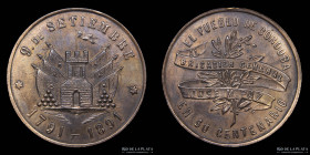 Argentina. 1891. Cordoba. El pueblo a J. M. Paz