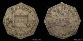 Argentina. 1894. Puente Ruiz Huidobro. San Nicolas