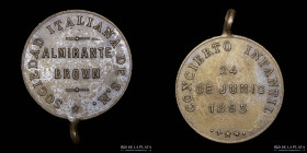 Argentina. 1895. Almirante Brown. Concierto infantil Sociedad italiana