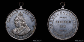 Argentina. 1897. Publicitaria. Grant y Sylvester. Celebracion del Jubileo de diamante de la reina Victoria