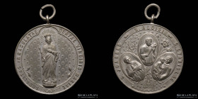 Argentina. c.1898. Religiosa. Virgen Maria. Tres santos.