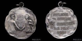 Bolivia. 1908. Federacion General de Obreros. La Paz