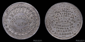 Peru. Lima. 1902. Escuela Correccional de Varones. Plata