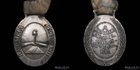 Uruguay. Reproduccion 1957. Premio Militar Montevideo 1814.