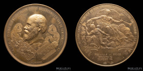 Paises Bajos. 1883. Willem III. Exposición Mundial Industrial y Colonial Amsterdam