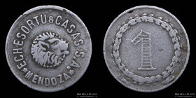 Argentina. Ficha. Valor 1. Echesortu & Casas S.A. Mendoza.