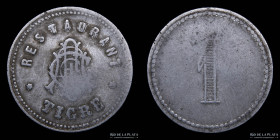 Argentina. Ferroviaria. Ficha. Valor 1. Restaurant Tigre