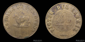 Argentina. Ficha. Esquila. 1 Oveja. Victor del Carril. Saladillo