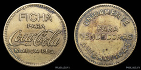 Argentina. Ficha. Coca Cola. Para vendedoras automaticas