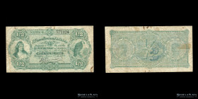 Cordoba. Banco Provincial. 1/2 Real Boliviano 1873. Pick S721 Bauman Plate