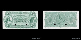 Cordoba. Banco Provincial. Specimen 1/2 Real Boliviano 1873. Bauman Plate