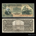 Cordoba. Banco Provincial. 5 Pesos 1889 Remainder. Pick S742a