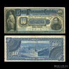 Cordoba. Banco Provincial. 10 Pesos 1889 Remainder. Pick S743a