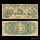 Entre Rios. Banco Provincial. 1 Peso MN 1885. Pick S767a