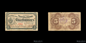 Jujuy. Obligacion de Tesoreria. 5 Centavos 1903. Pick S2021