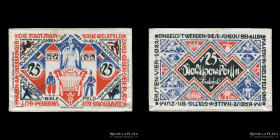 Alemania. Notgeld Bielefeld. 25 Mark 1921 Seda