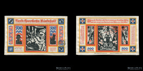Alemania. Notgeld Bielefeld. 500 Mark 1923 Seda