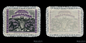 Alemania. Notgeld Bielefeld. 10000 Mark 1923 Tela