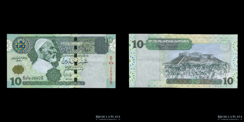 Libia. 10 Dinars ND2004. Pick 70a (XF)

Estimate: USD 25 - 50