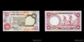 Nigeria. 1 Naira ND1973-78. Pick 15a