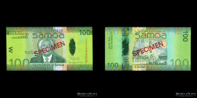 Samoa. Specimen 100 Tala 2017. Pick 43s