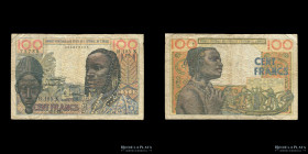 West African States (Senegal) 100 Francs 1961. Pick 701Kb