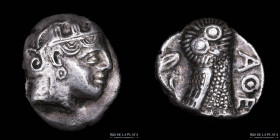 Athens. Attica. 3rd. Century BC. AR Tetradrachm