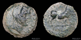 Hispania. Castulo (Jaen) AE Semis. 180-150BC