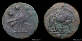 Roman Republic. Anonymous 206-200 BC. AE Sextans