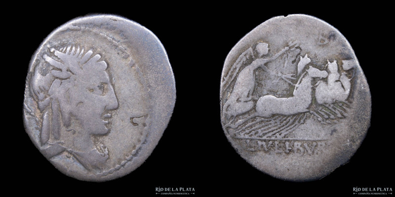 Roman Republic. L. Julius Bursio 82BC. Denarius. Rome mint. Silver; 19.0mm; 3.54...