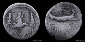 Imperatorial Rome. Marc Antony 31BC. LEG VII. AR Denarius