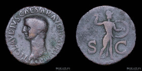 Claudius (41-54AD) AE As. RIC 100