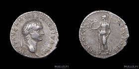 Domitian (69-96 AD) AR Denarius RIC 62