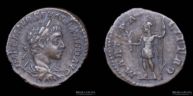 Severus Alexander (222-235 AD) Denarius. Struck 222 AD. Silver; 19mm; 2.74g. A: ...